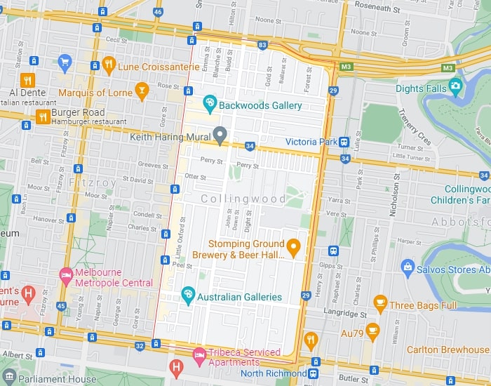 Collingwood Map Area